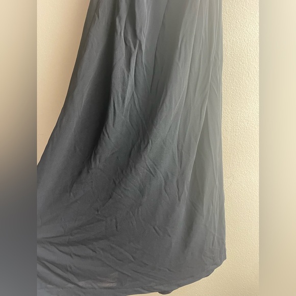 Andrea Polizzi For Rex Lester Black Long Maxi Dress Size 2 - Picture 4 of 11